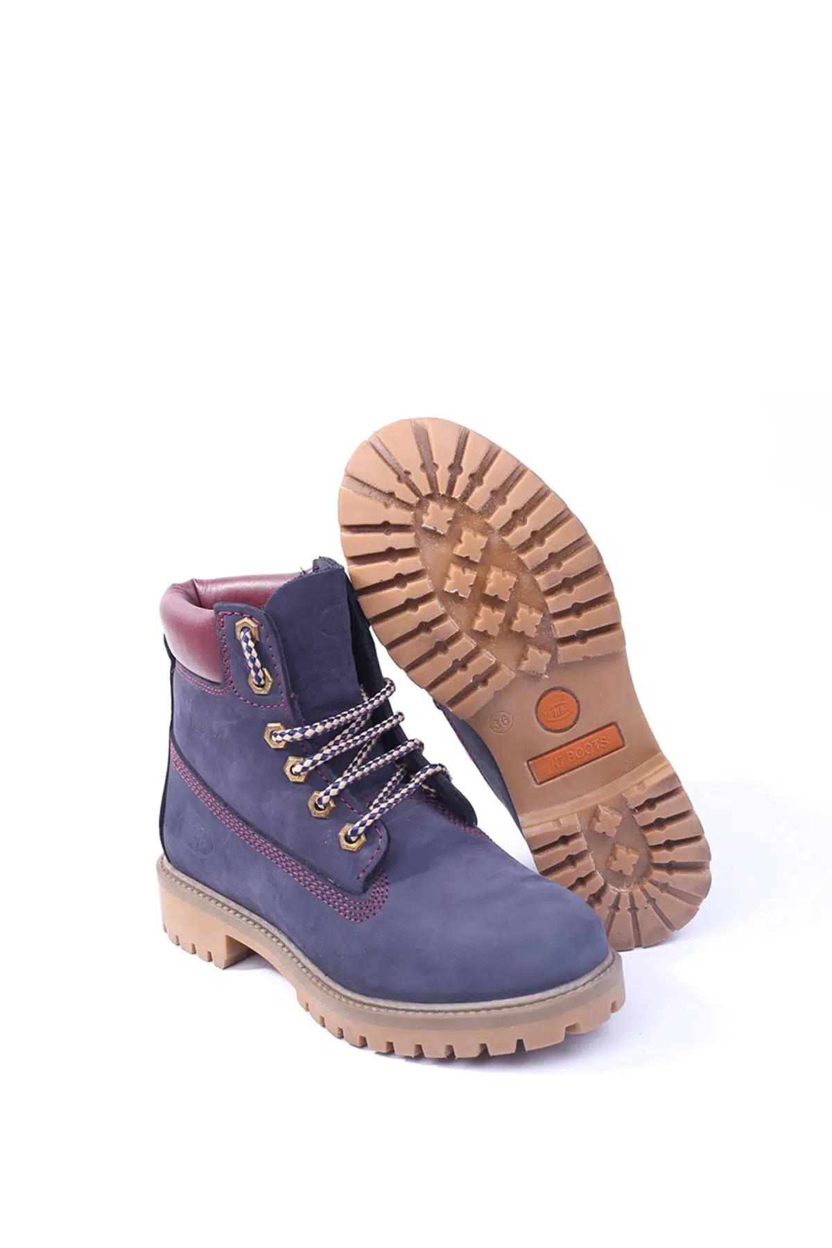M.P 152-7622 Hakiki Deri Waterprof Su Geçirmez Lacivert Unisex Cat Bot